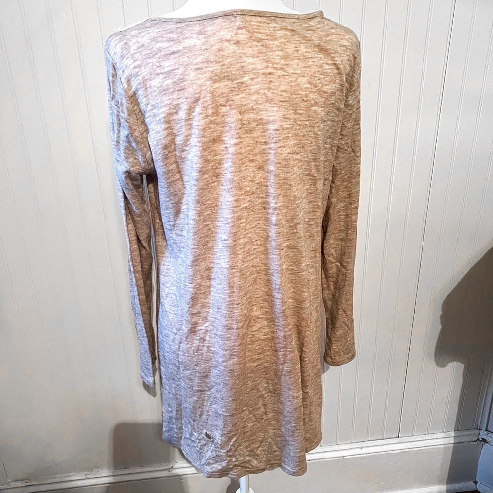 Altar’d State Lace Front Long Sleeve Tunic - Picture 4 of 4